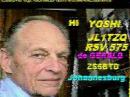 Gerald Klatzko, ZS6BTD, on SSTV.